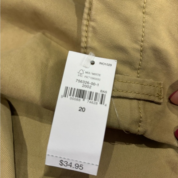 NWT Gap Kids Khacki Pants - Picture 4 of 4